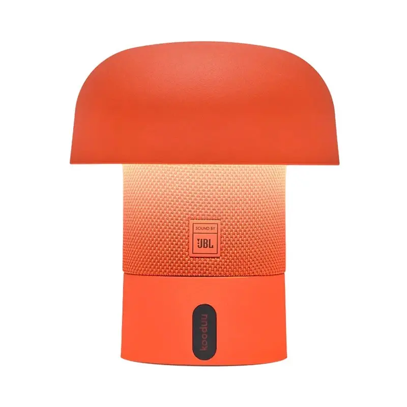 Kooduu Sensa Play Mini Portable Speaker And Lamp - Orange